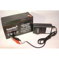Powerstar PowerStar PS12-7-F120010W Lowrance Elite 4Dsi Fish Finder 12V Battery And Charger Combo PS12-7-F120010W